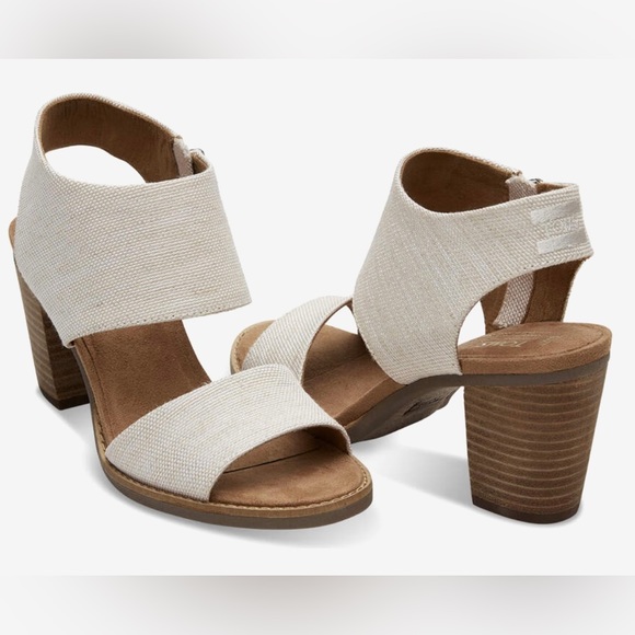 NIB 👡Toms Super Cute Summer Style Majorca Cutout Sandals Size 5.5 - Picture 1 of 5